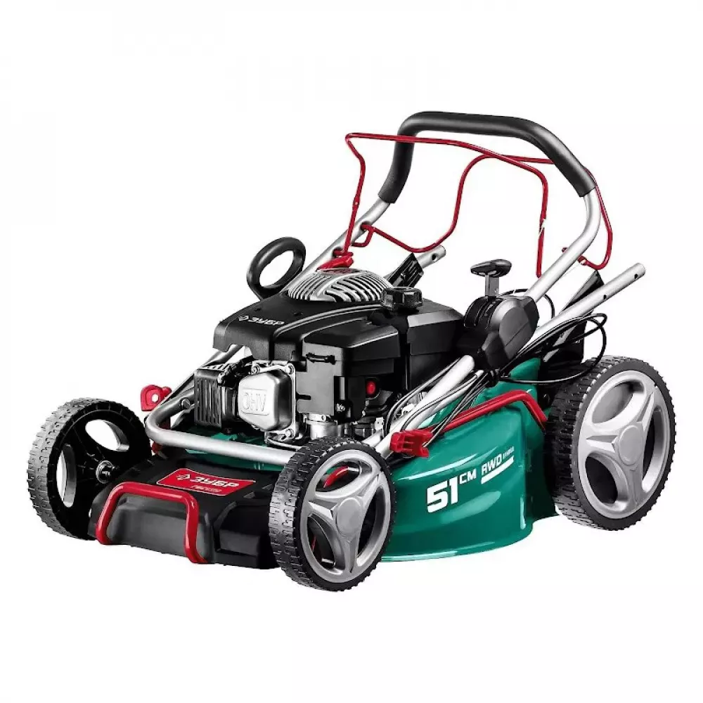 ЗУБР ГБС-510 газонокосилка бензиновая самоходная