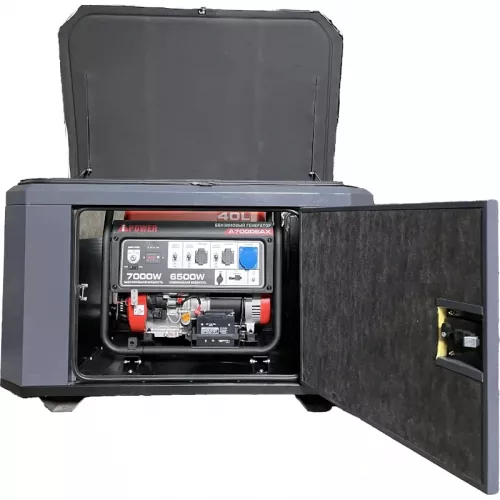A-iPower A7000EAX бензиновый генератор в кожухе 1400SS RAL 7024 УТ-11184323