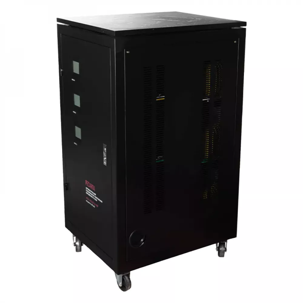 Ресанта АСН-60000/3-ЭМ трехфазный стабилизатор напряжения 63/4/10