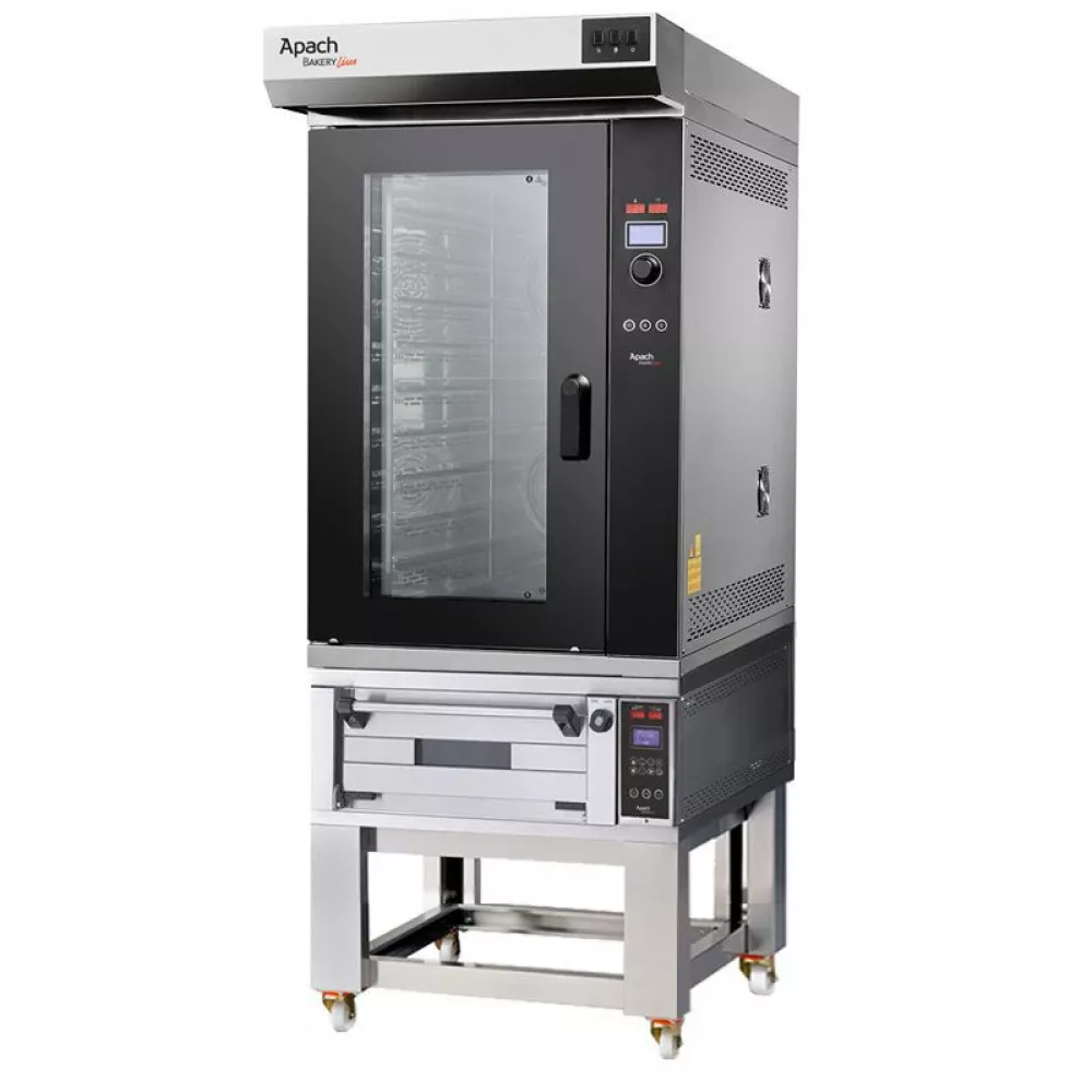 Печь конвекционная электрическая Apach Bakery Line K10TLHSE DP+E218PA