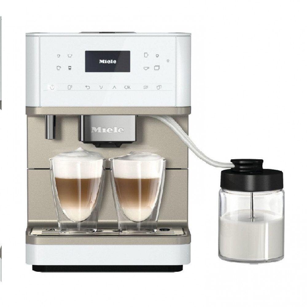 Кофемашина Miele CM6360 белый металлик LOCM