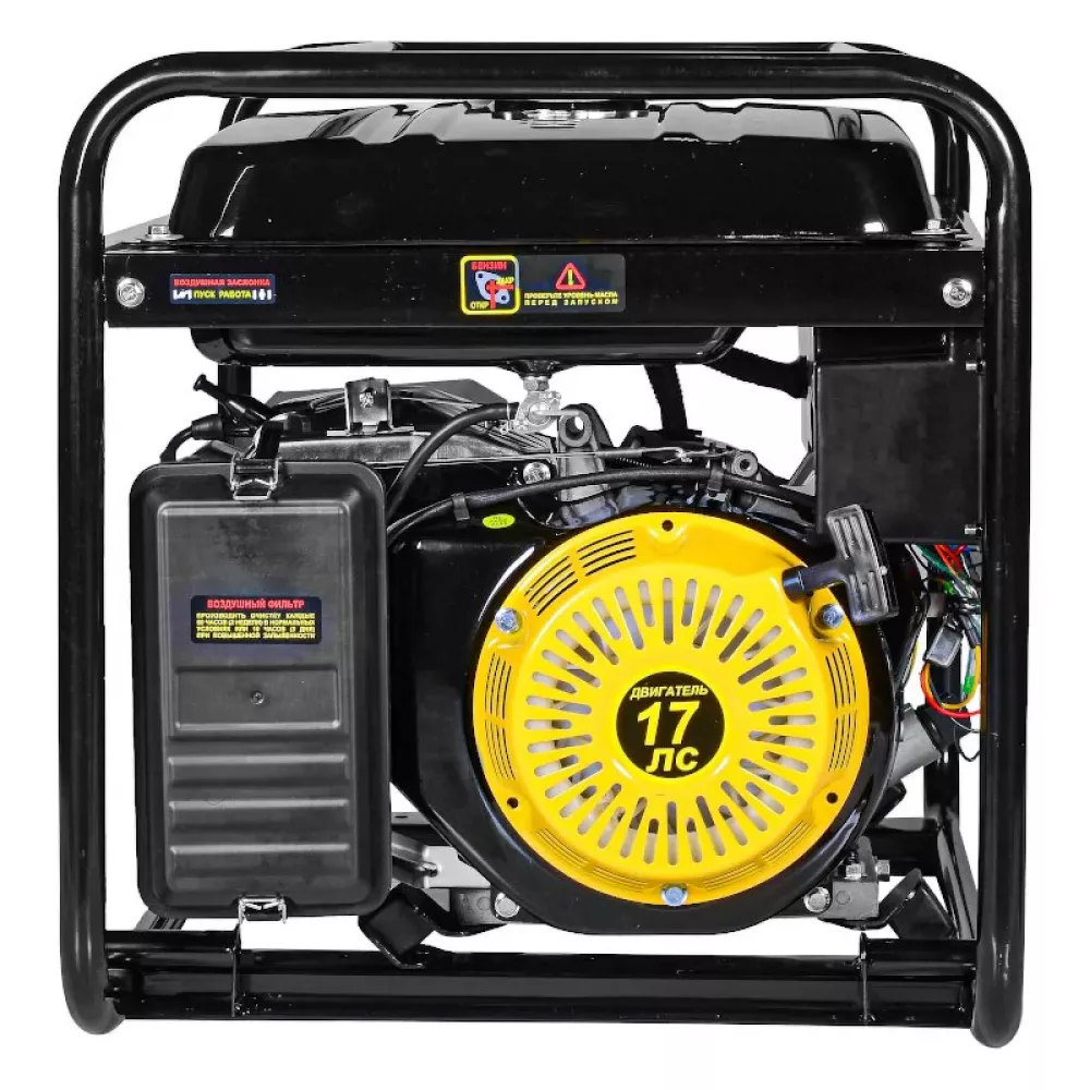 HUTER DY9500LX бензиновый генератор 64/1/40