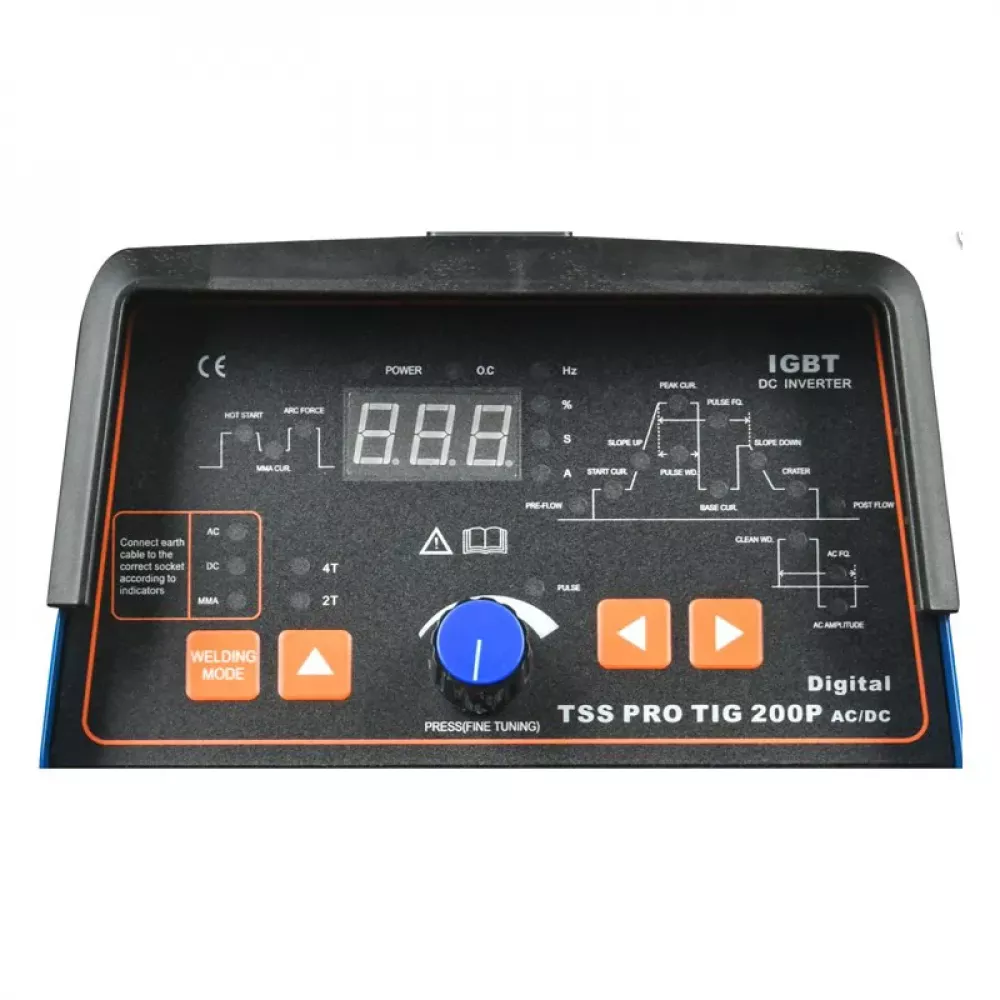 ТСС PRO TIG/MMA 200P AC/DC Digital сварочный инвертор tig для сварки алюминия 030078