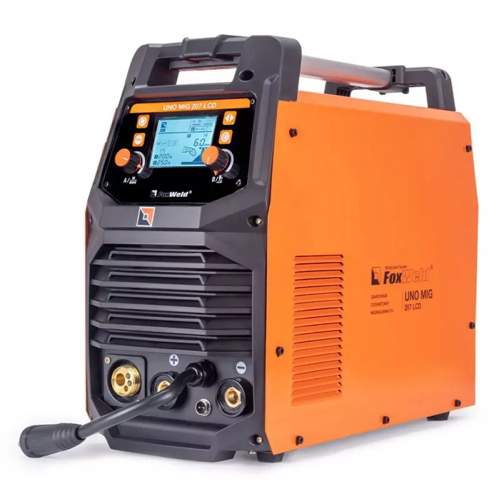 FoxWeld UNO MIG 207 LCD сварочный полуавтомат 8754
