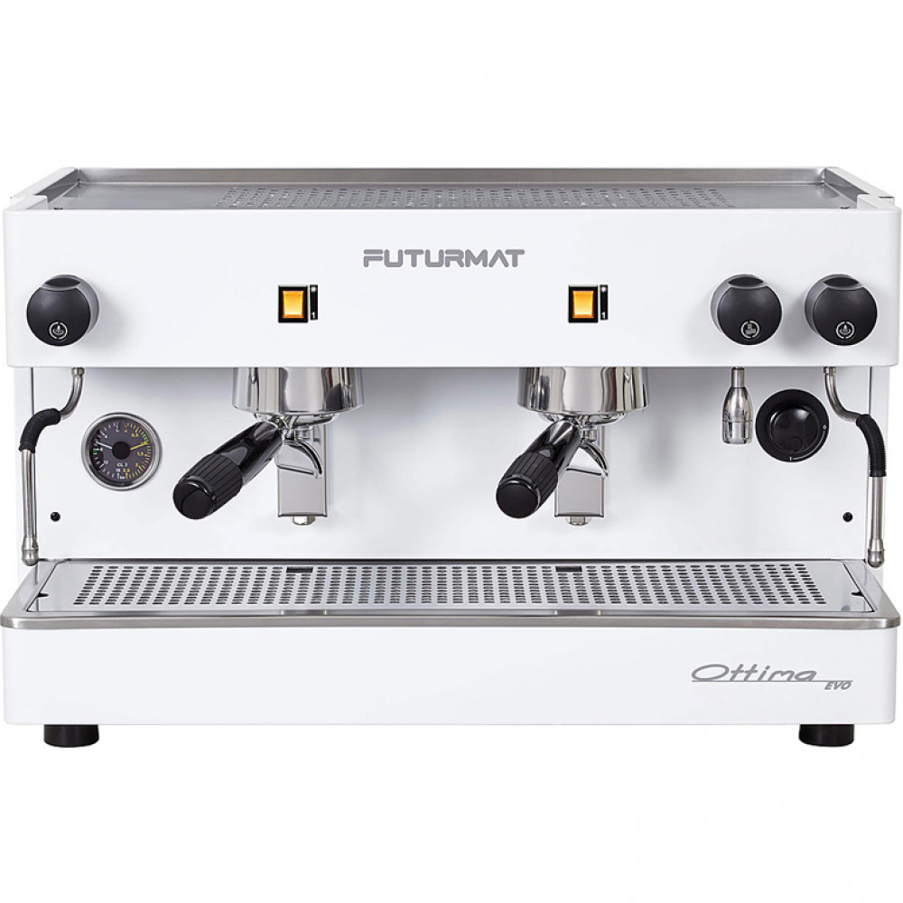 Кофемашина Quality Espresso Futurmat Ottima Evo 2G (SEMI) белый