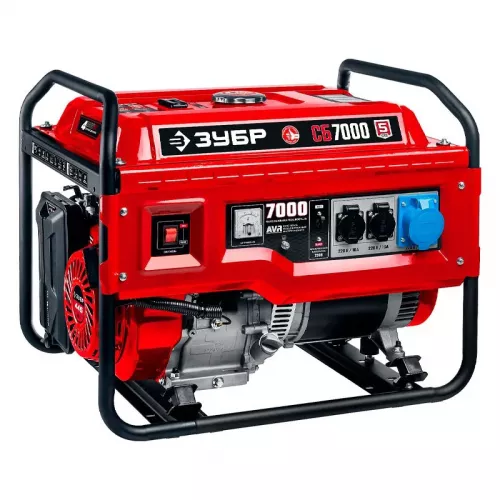 ЗУБР СБ-7000 бензиновый генератор