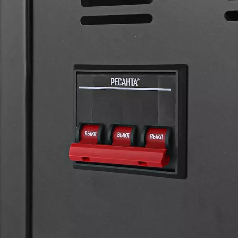 Ресанта АСН-6000/3-ЭМ трехфазный стабилизатор напряжения 63/4/3