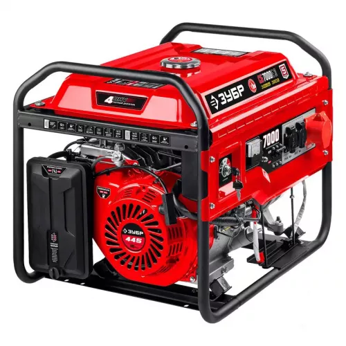 ЗУБР СБ-7000Е-3 бензиновый генератор