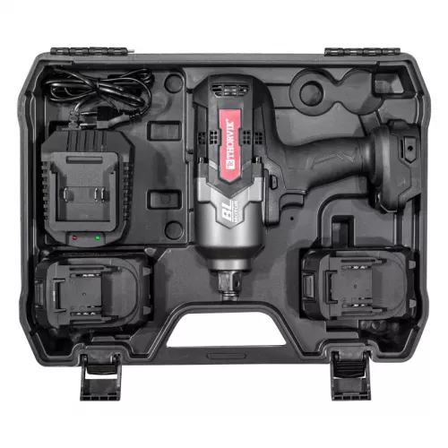 Thorvik BBIW341700 аккумуляторный ударный гайковерт (2 x 4 Ач, ЗУ) 053654