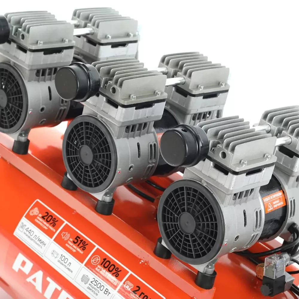 Компрессор Patriot поршневой безмасляный WO 100-440, 525301935