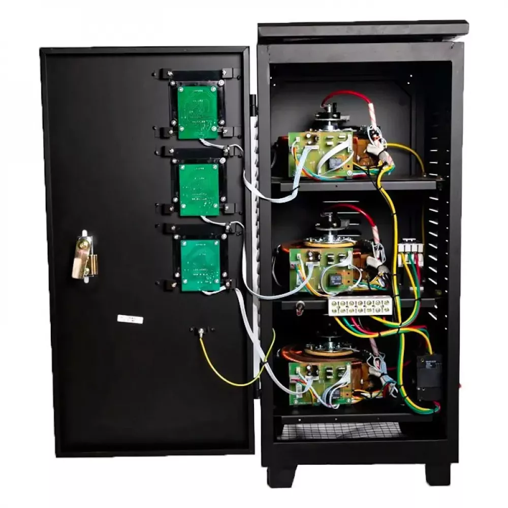 Ресанта АСН-9000/3-ЭМ трехфазный стабилизатор напряжения 63/4/4