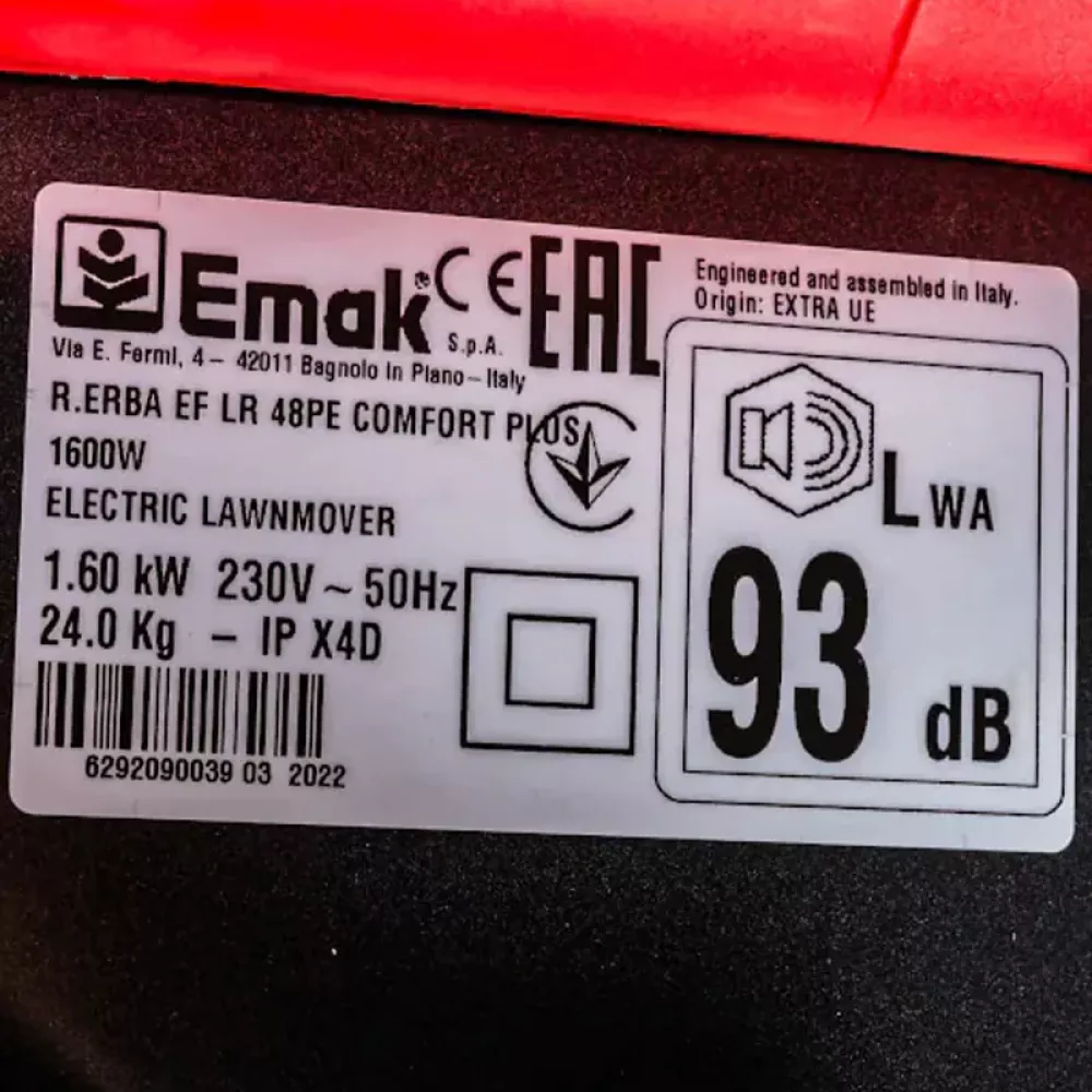 EFCO LR 48 PE COMFORT PLUS газонокосилка электрическая 66139050S