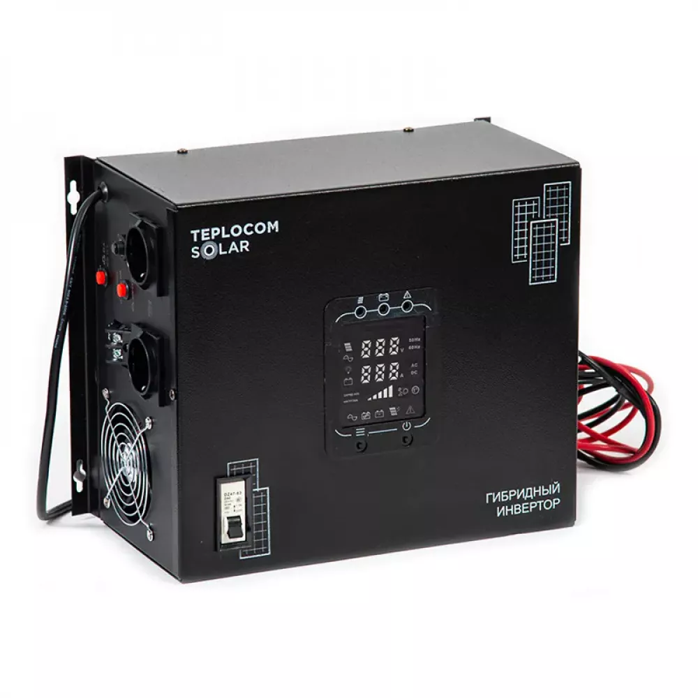 TEPLOCOM Solar 1500, 200Ач источник бесперебойного питания и 2 акб, 12383