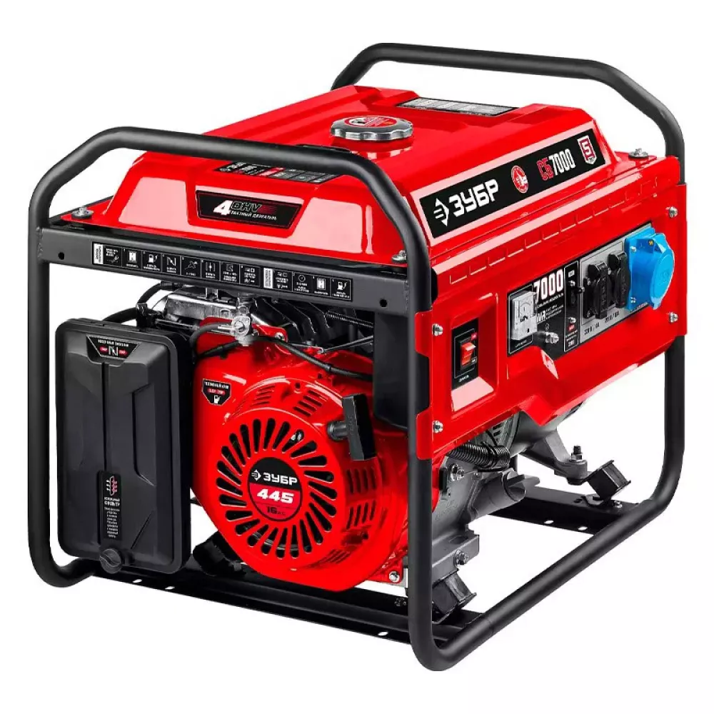 ЗУБР СБ-7000 бензиновый генератор