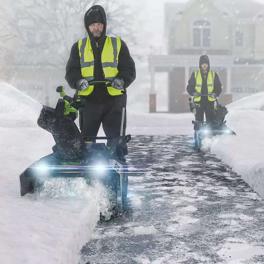 Greenworks GD82STK22 аккумуляторный снегоуборщик (2 x 2.5 Ач, ЗУ) 2602507UC