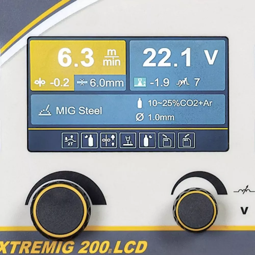 Hugong EXTREMIG 200 III LCD сварочный полуавтомат 029650