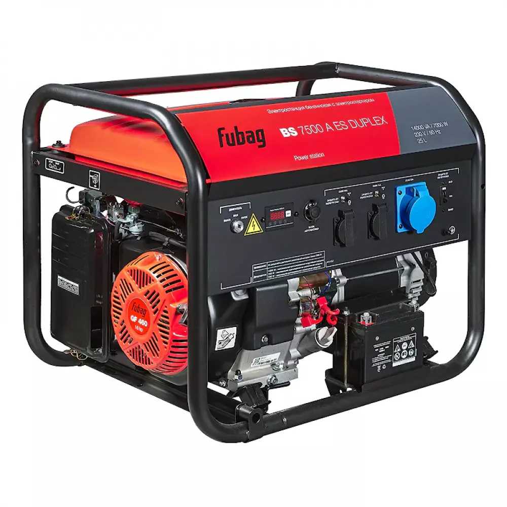 FUBAG BS 7500 A ES DUPLEX генератор бензиновый 641087