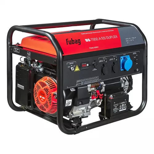 FUBAG BS 7500 A ES DUPLEX генератор бензиновый 641087